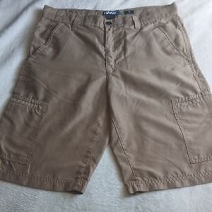 Tony Hawk Kid's Tan Cargo Shorts — Classic Utility Style